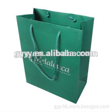 Glossy Treeless Paper Bags